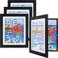 Jinnhome Kids Art Frames Front-Opening Great for Kids Drawings, Children Art Projects, Schoolwork For Home or Office DecorPopular