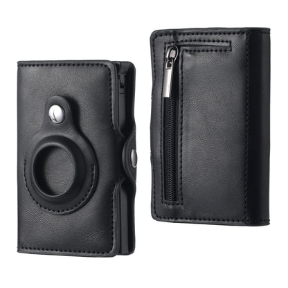 Tracker Men's wallet rfid blocking card clip metal sleeve name customization